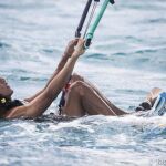 Obama aprende kite-surfing con su amigo el multimillonario Richard Brandson