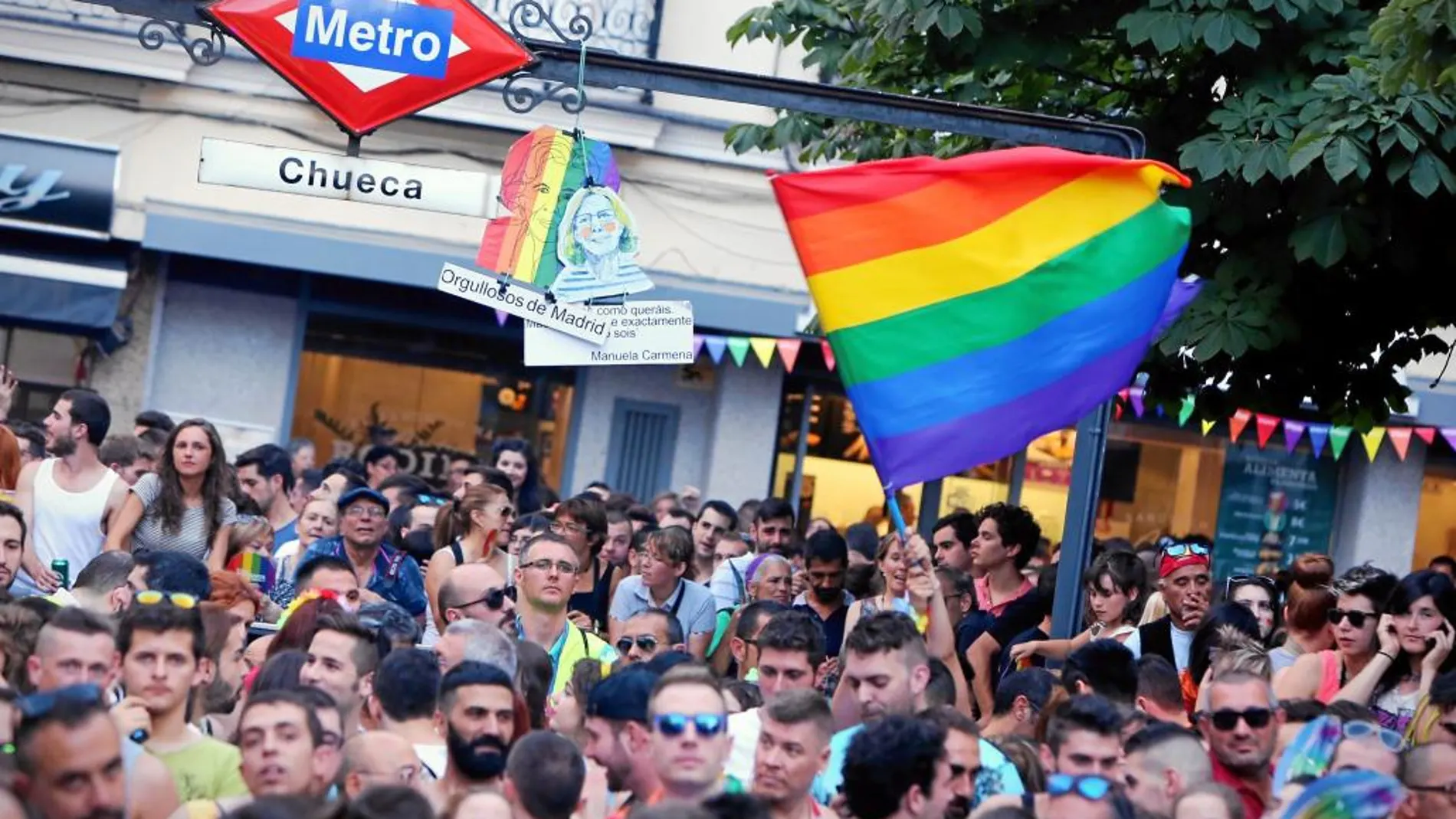Ya se respira un aire jaranero en las calles de Madrid, este año capital del World Pride