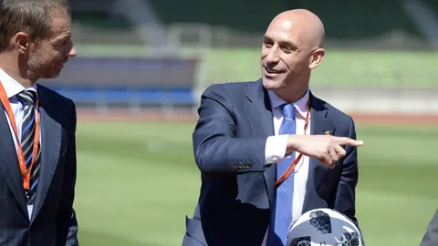 Luis Rubiales, presidente de la Federación