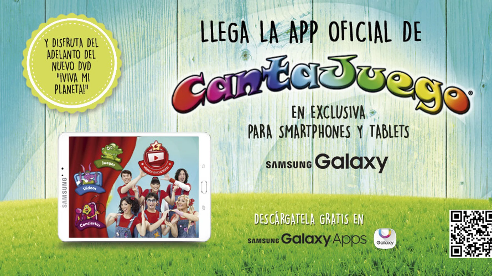 La app de Cantajuego llega a los smartphones y tablets Samsung