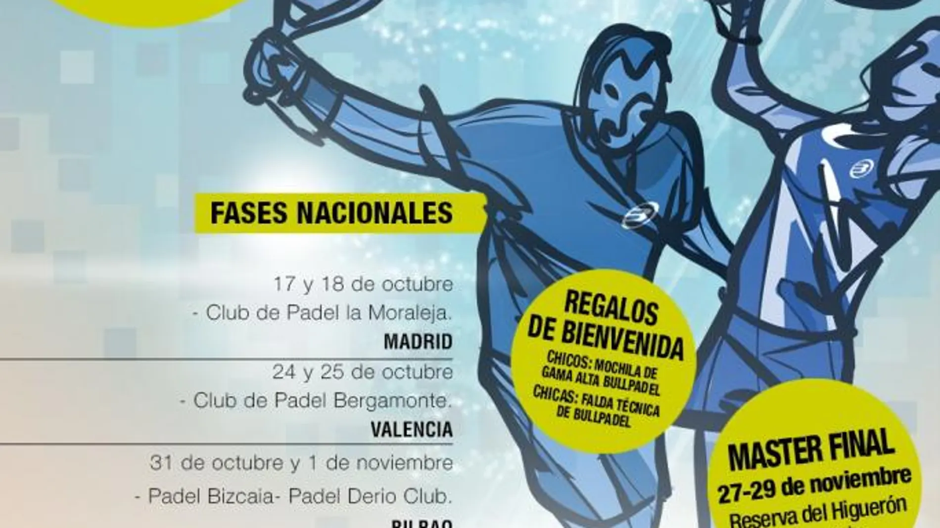 Cartel de la prueba
