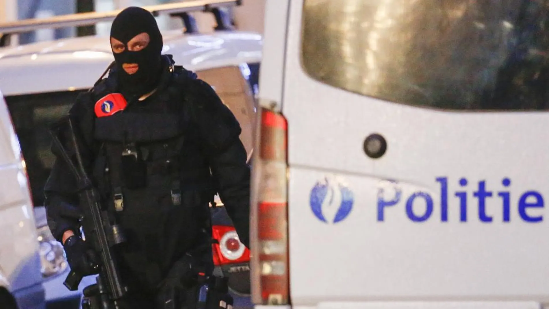 La Policía belga realizó anoche una operación en pleno centro de la capital