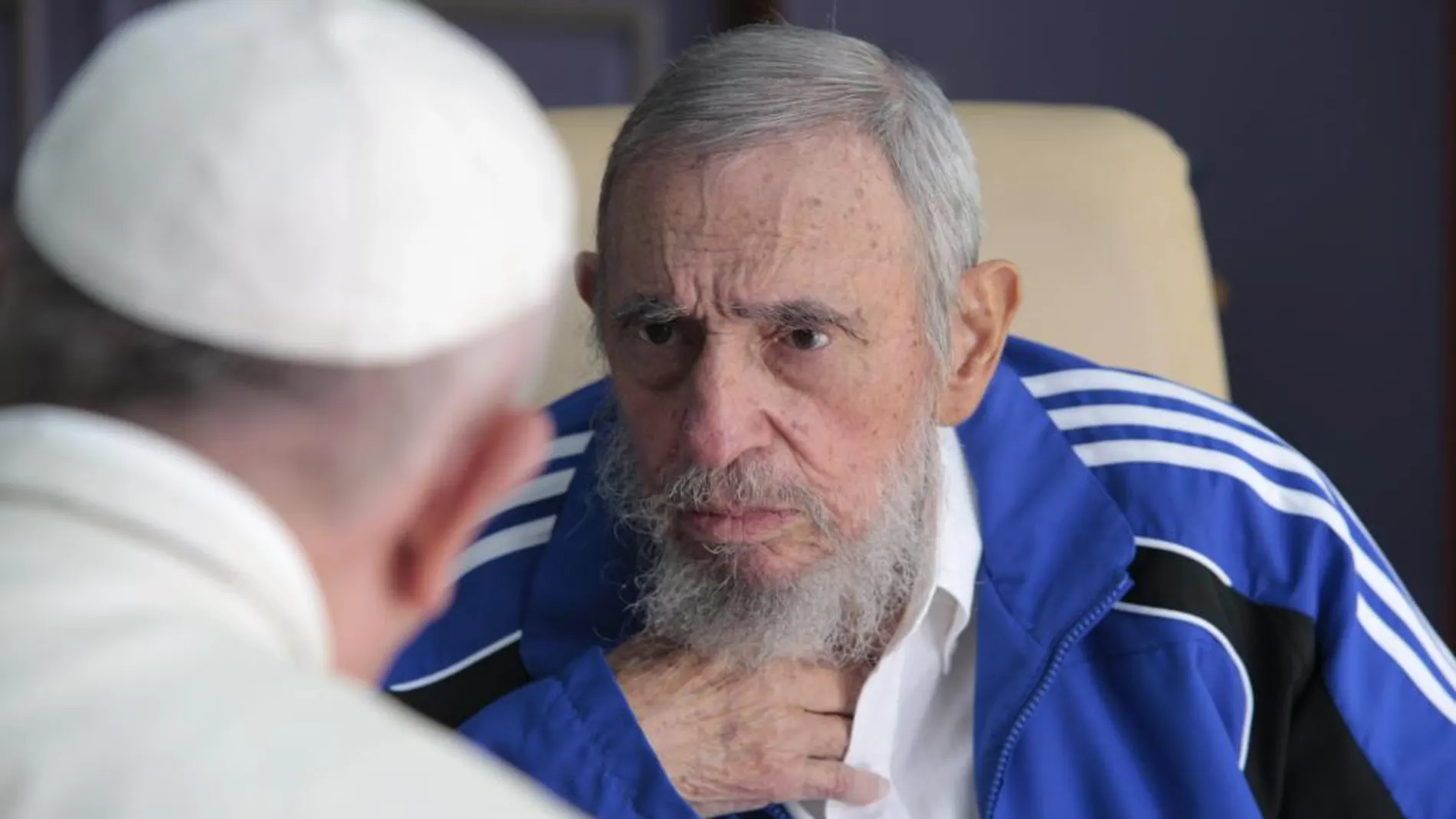 Fidel Castro recibió el pasado 20 de septiember al Papa Francisco en su residencia familiar
