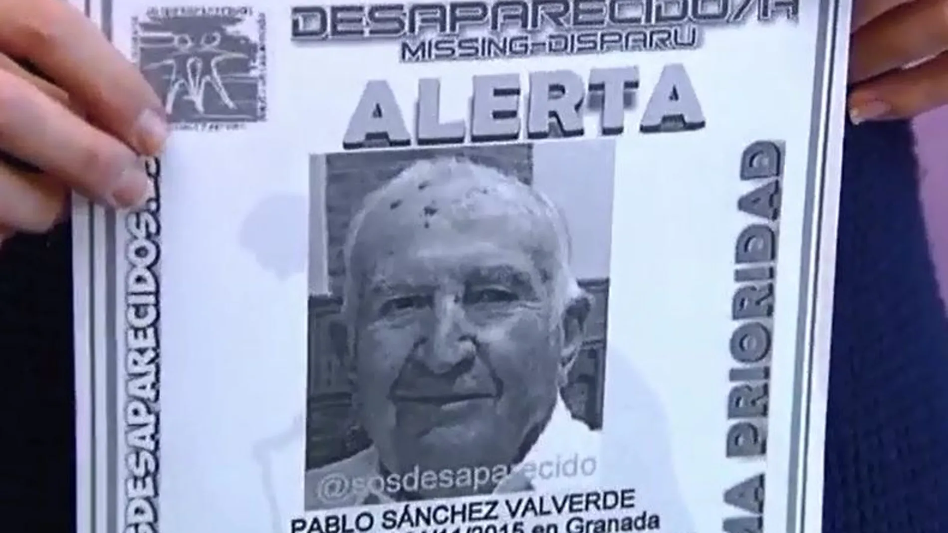 Desaparece un anciano de 88 años en Granada cuando bajaba la basura