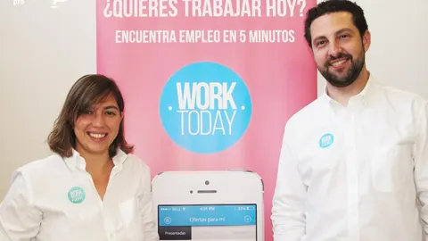 Marta Romero y Alberto Recas, CEO y CTO, respectivamente, de Worktoday