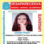 Buscan a una niña de 13 años desaparecida desde el 21 de abril en Jaén