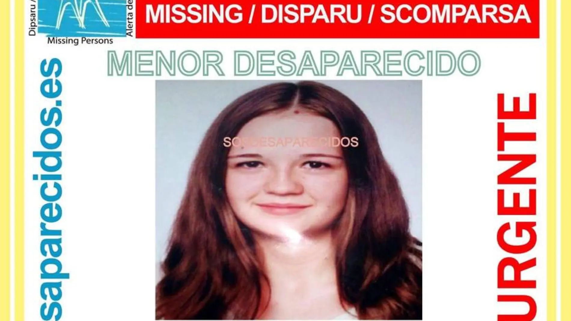 Buscan a una niña de 13 años desaparecida desde el 21 de abril en Jaén