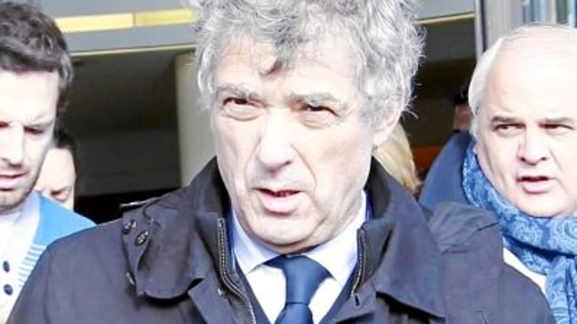 Ángel María Villar, presidente de la Real Federación Española de Fútbol
