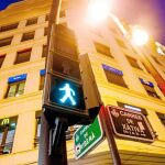 El semáforo de la Calle Xàtiva será el primero en sufrir el cambio. Le seguirán otros 19