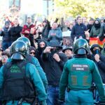 La izquierda abertzale ha intentado boicotear el acto/Fotos: Luis Díaz