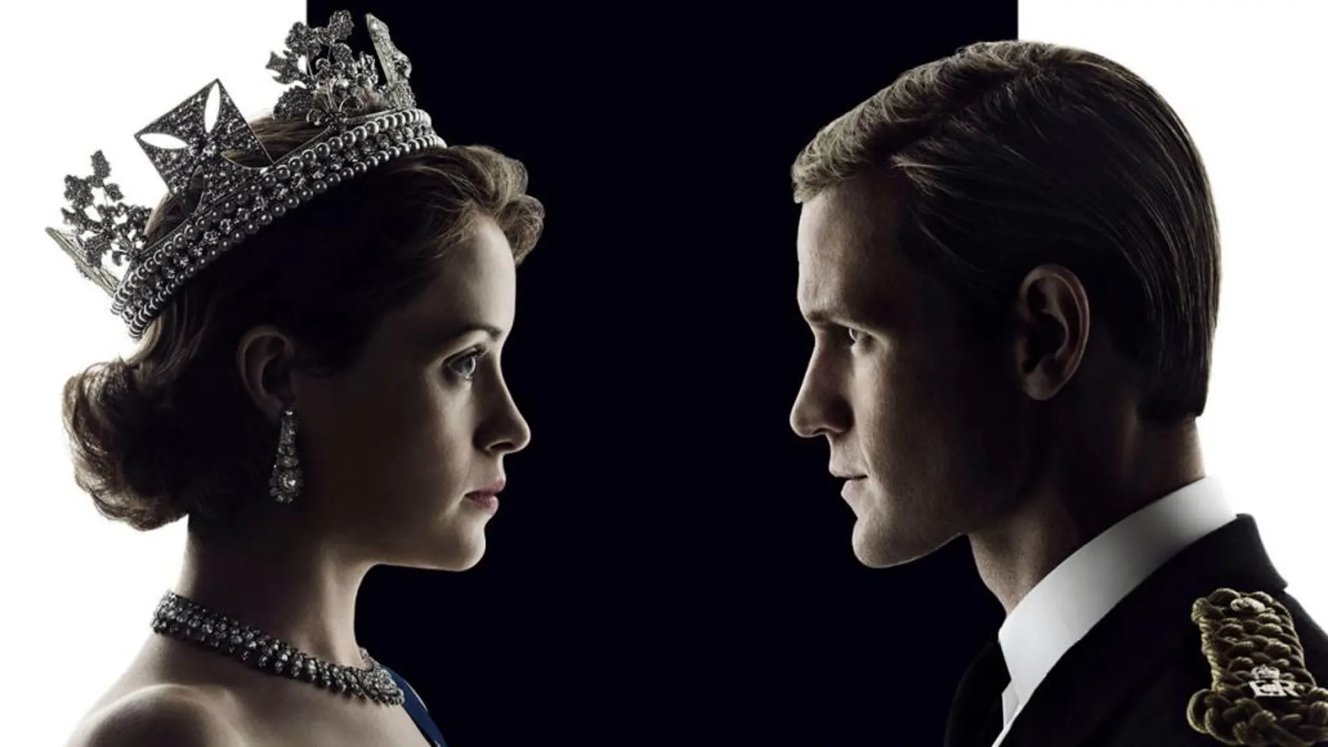 Claire Foy y Matt Smith interpretan a la reina Isabel II y al duque de Edimburgo en la serie de Netflix, cuya segunda temporada se está rodando