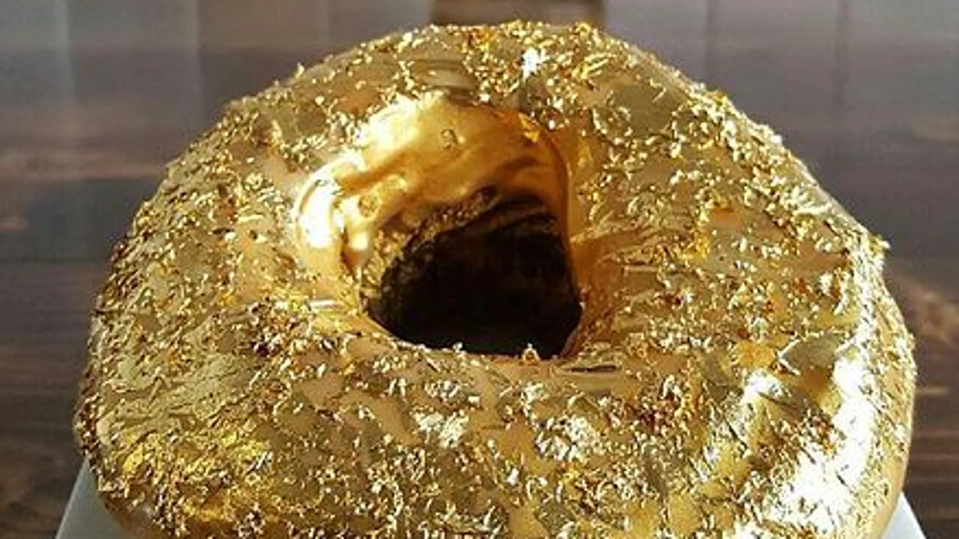 El dónut de oro, la última excentricidad culinaria de Nueva York