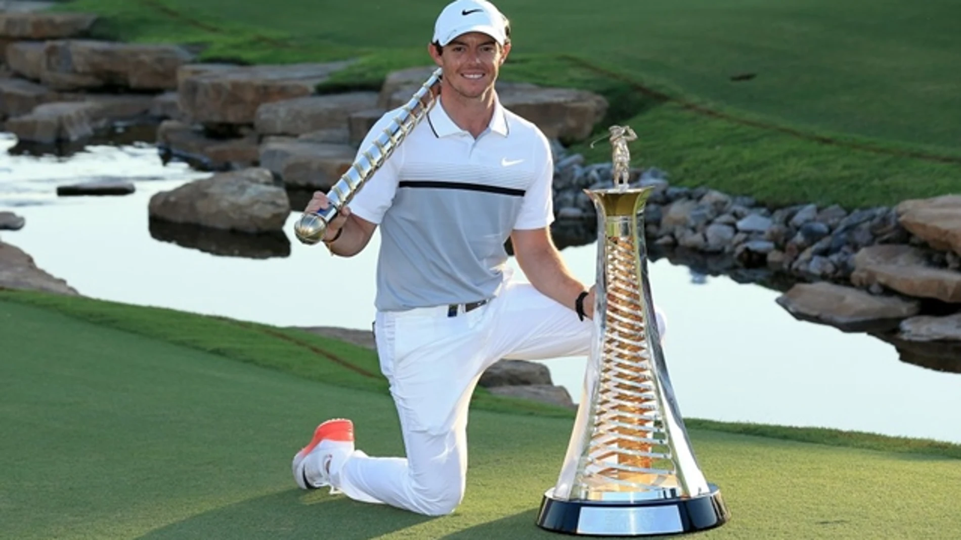 Rory McIlroy, con el título en Dubai