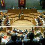 Imagen de archivo del Parlamento de Navarra