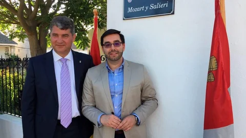 Manuel Fernández y Ernesto Monsalve