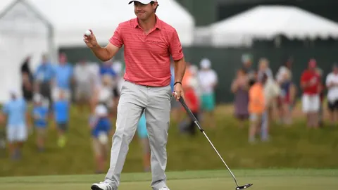 Brian Harman, después de embocar su última bola en el recorrido de la tercera jornada del US Open