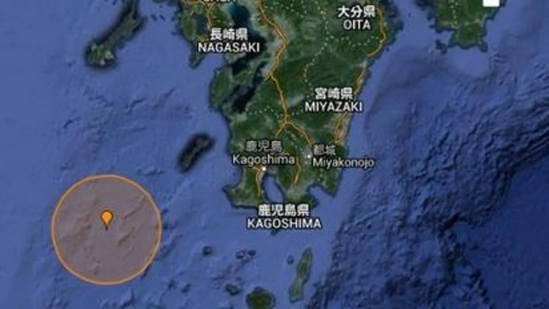 Un terremoto de 6,7 grados sacude las costas del suroeste de Japón