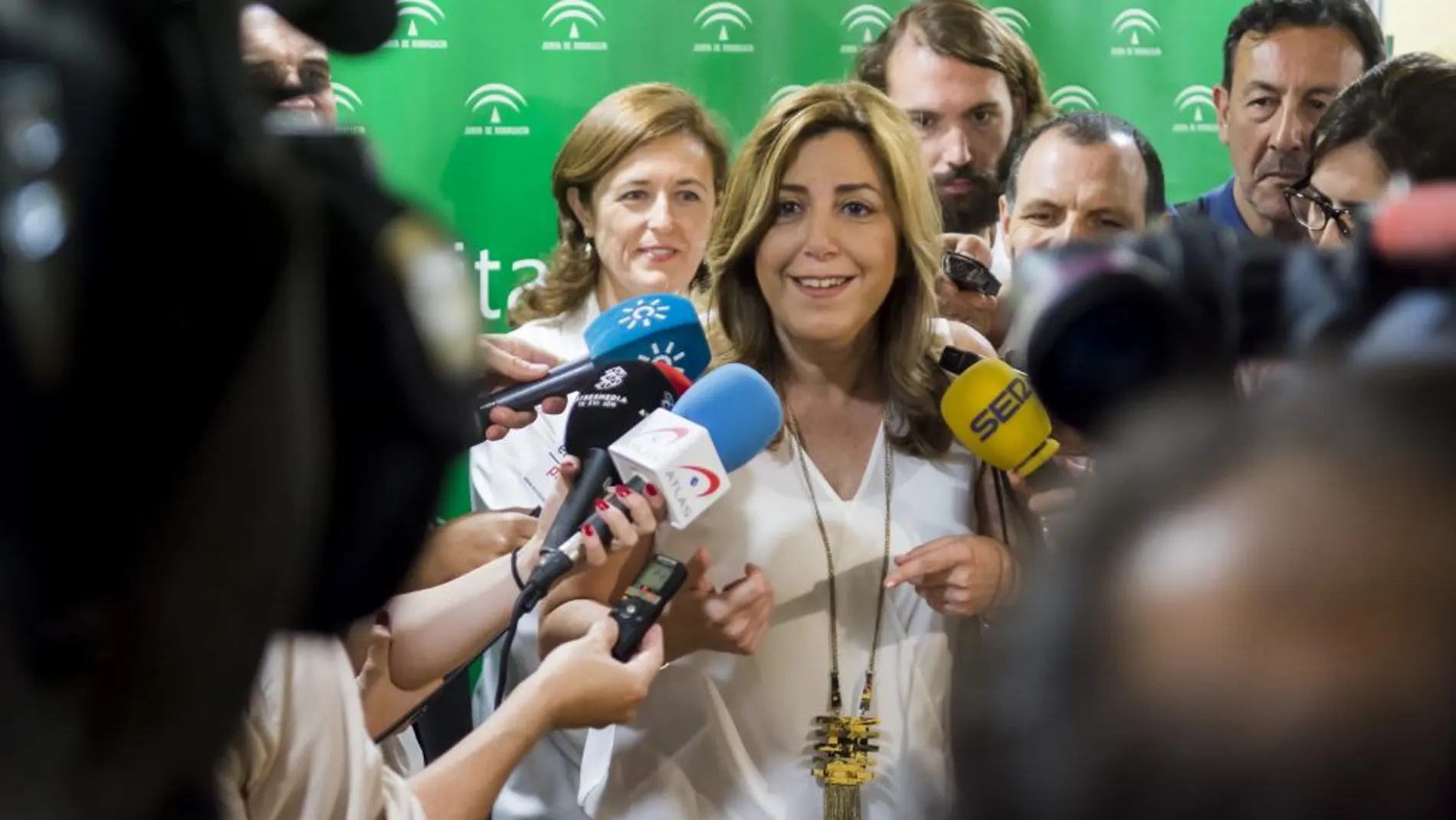 La presidenta de la Junta de Andalucía y secretaria general del PSOE-A, Susana Díaz