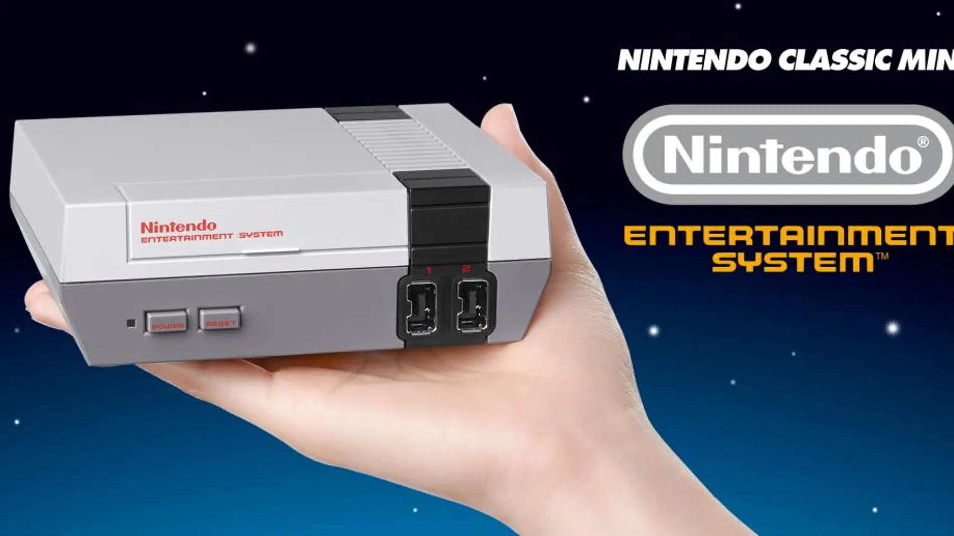 La tradicional videoconsola NES Classic Mini