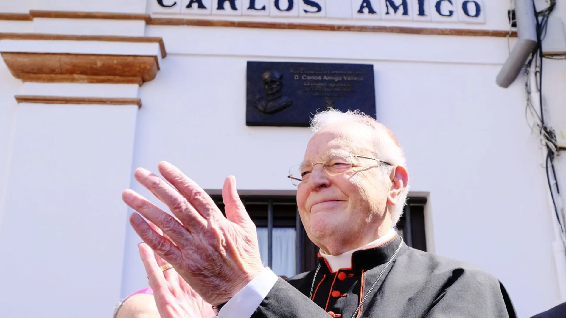 El cardenal Carlos Amigo Vallejo