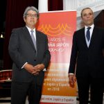 José Japón Sevilla, junto a Masashi Mizukami, embajador del Japón en España / Foto: Manuel Olmedo