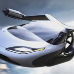 Uno de los modelos de coche volador diseñado por la NASA con la colaboración de Uber