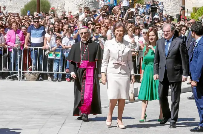 La Reina Sofía anima a proyectar en el mundo Las Edades de Cuéllar