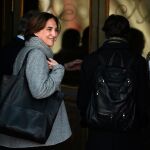 Carme Forcadell a su entrada al Tribunal Supremo