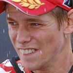 El australiano, cuando ganó el titulo con la Desmosedici en 2007