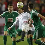  1-0. El Sevilla sufre para seguir victorioso ante un Eibar sin complejos
