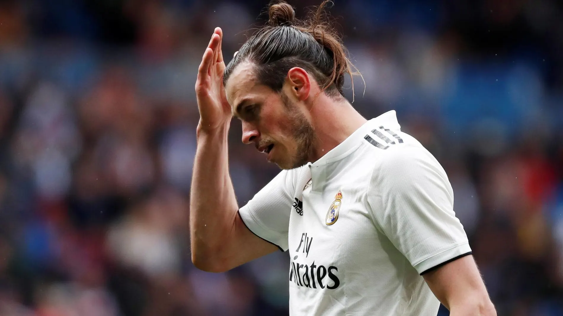 Bale, en el partido contra el Eibar