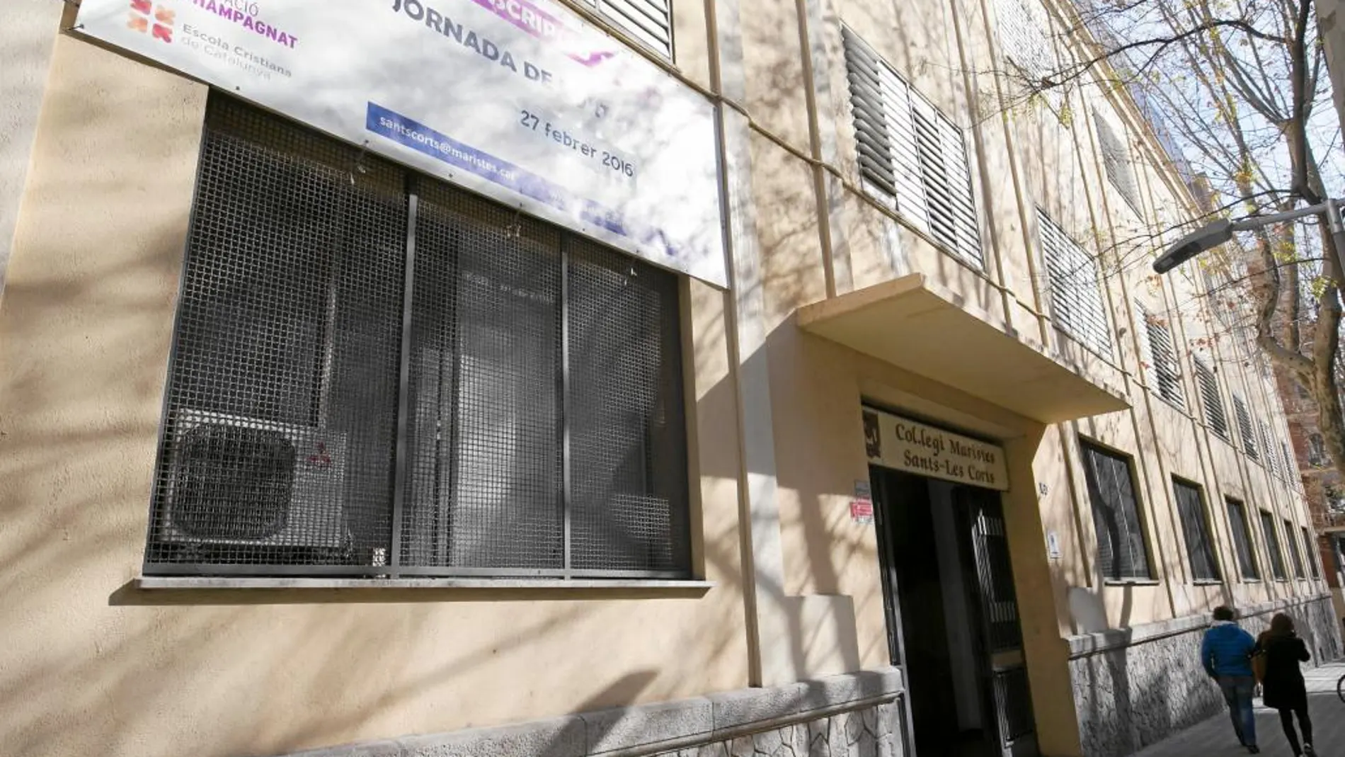 Las denuncias se acumulan contra el centro de Maristas de Les Corts, aunque el colegio defendió su actuación