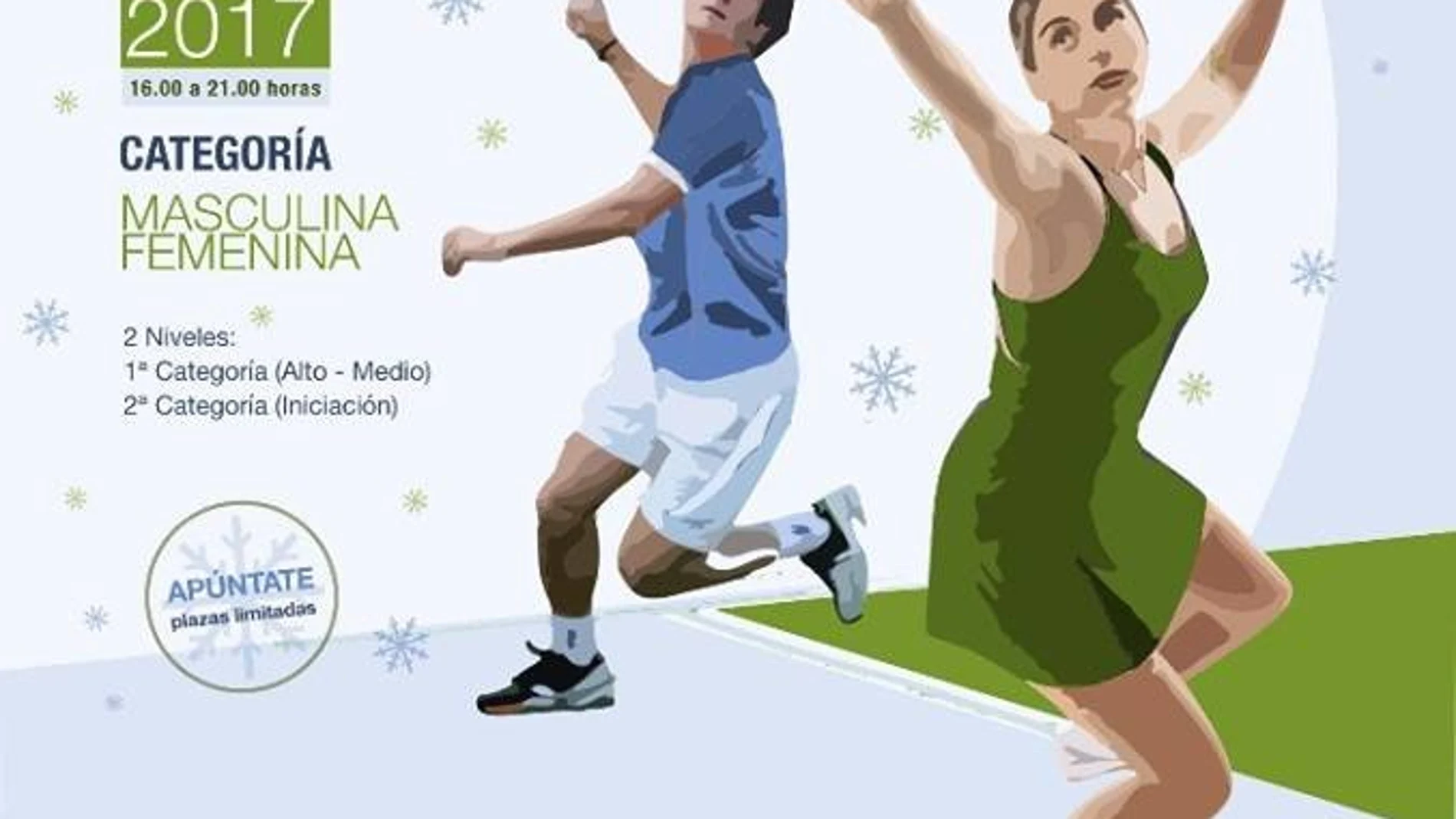 Cartel del torneo en La Moraleja