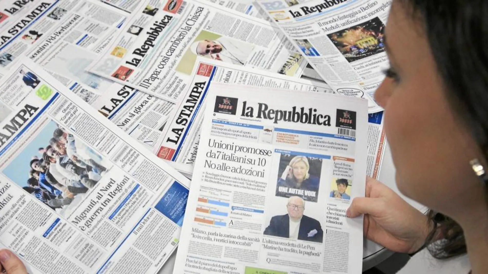 «La Repúbblica» y «La Stampa», todopoderosa fusión