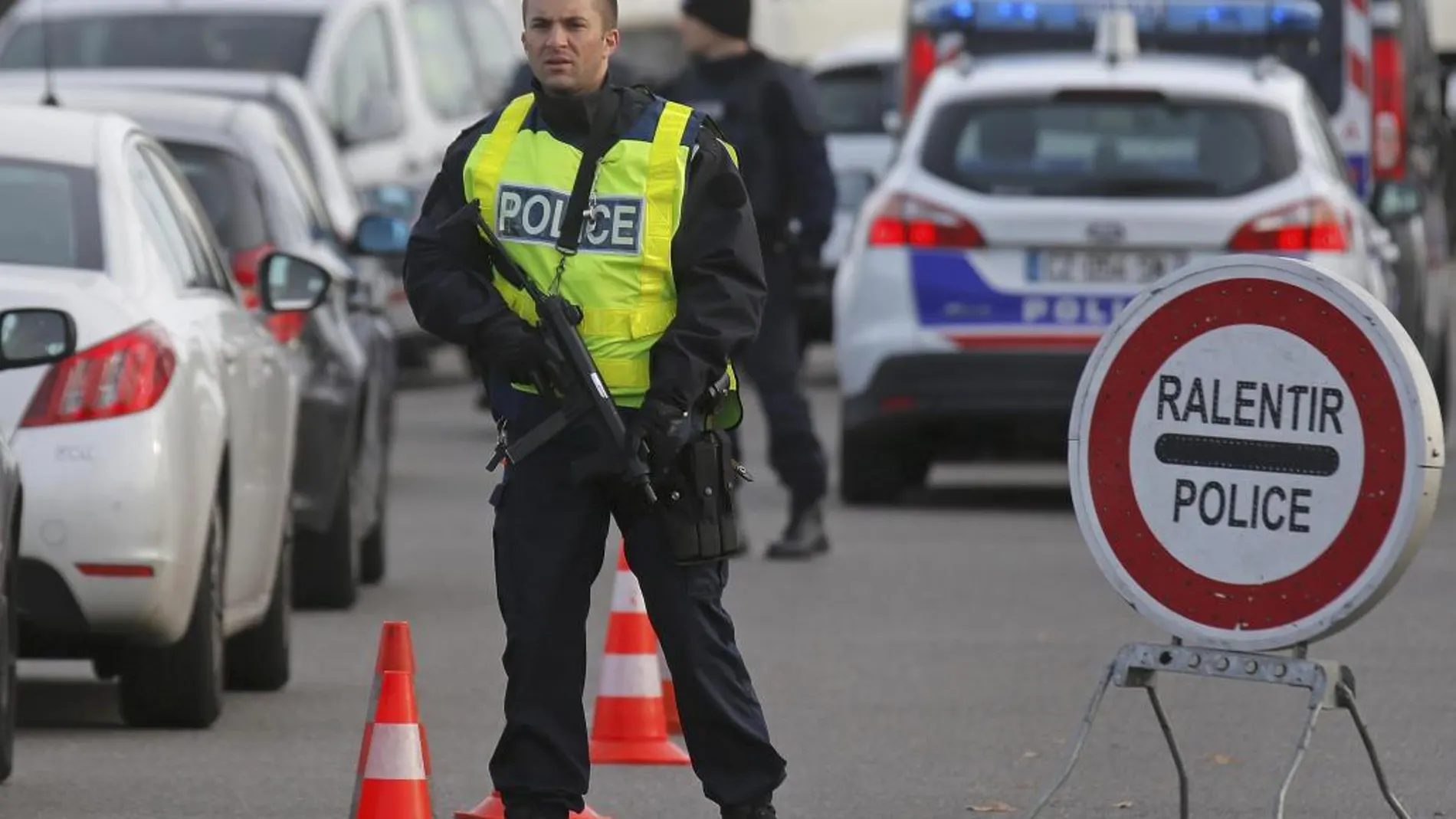 Controles policiales en Francia