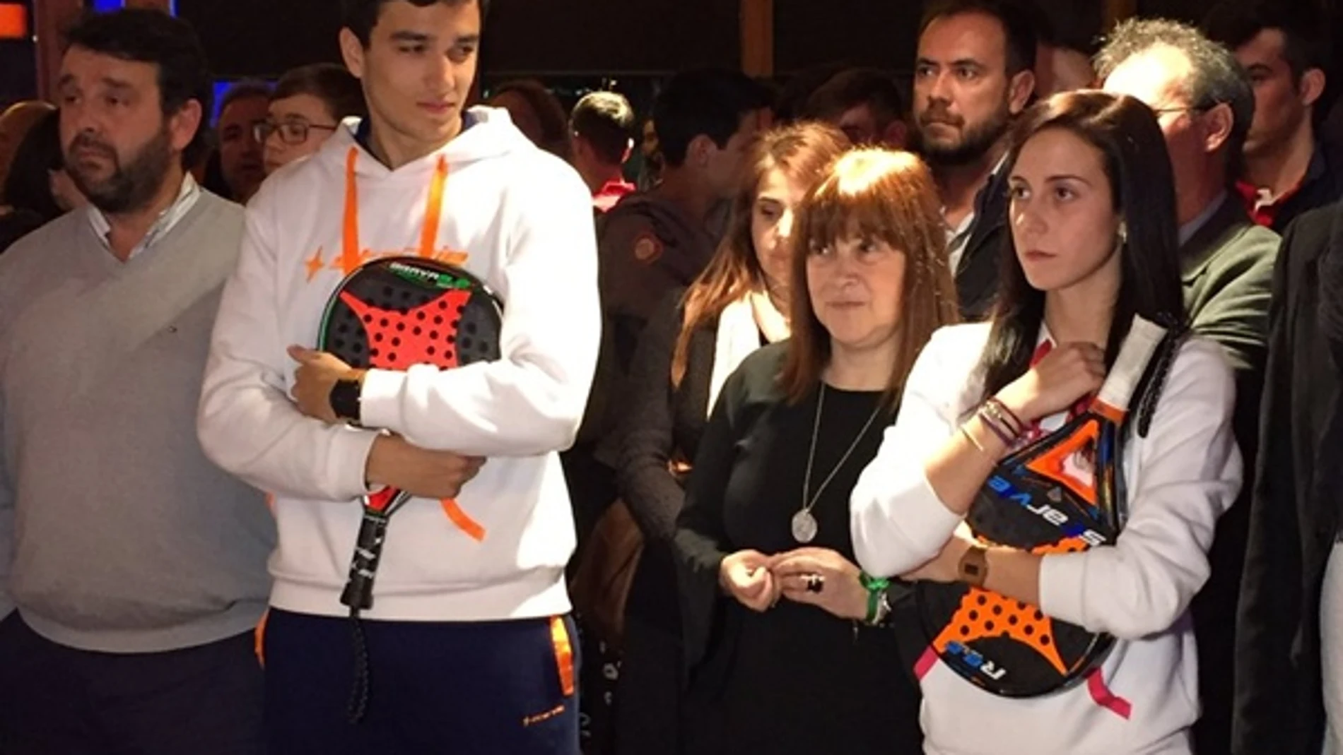 Ale Galán y Marta Talaván
