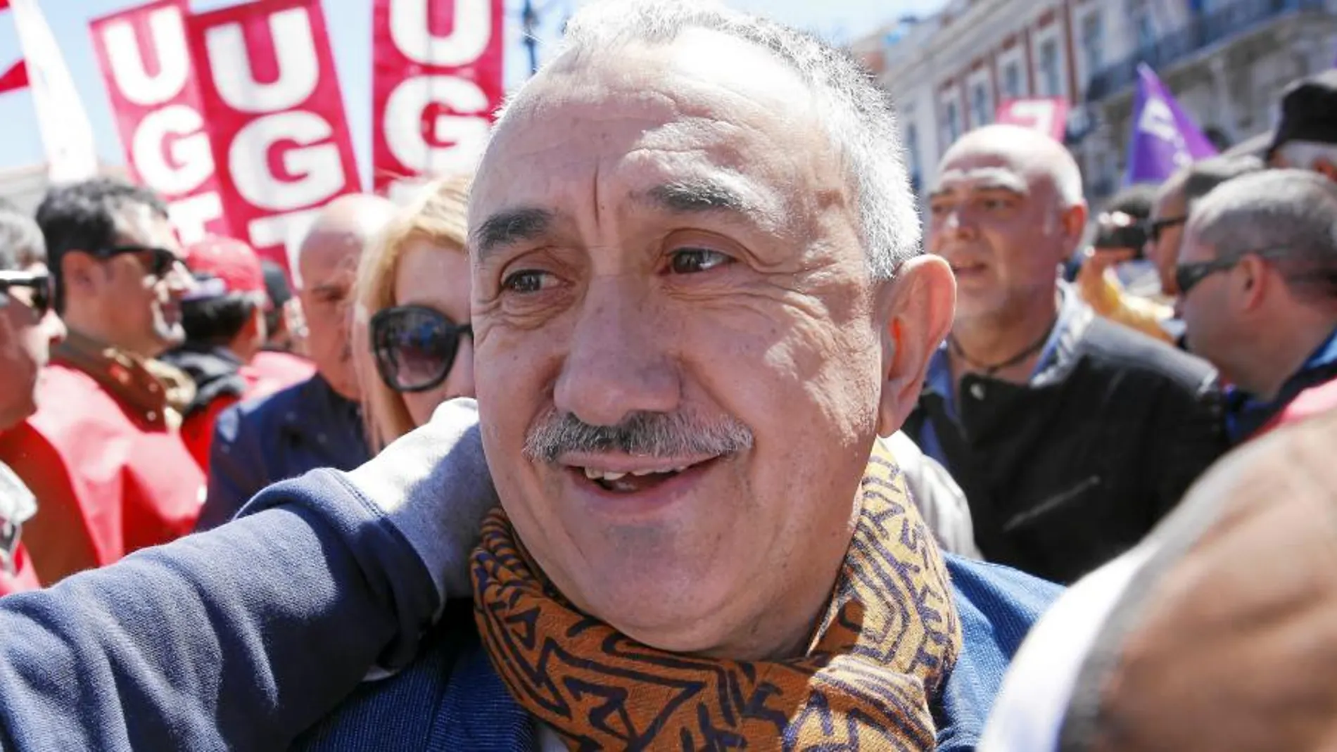 El líder del sindicato socialista, Pepe Álvarez, ha pedido en repetidas ocasiones la derogación de la reforma laboral