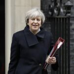 La primera ministra británica Theresa May.