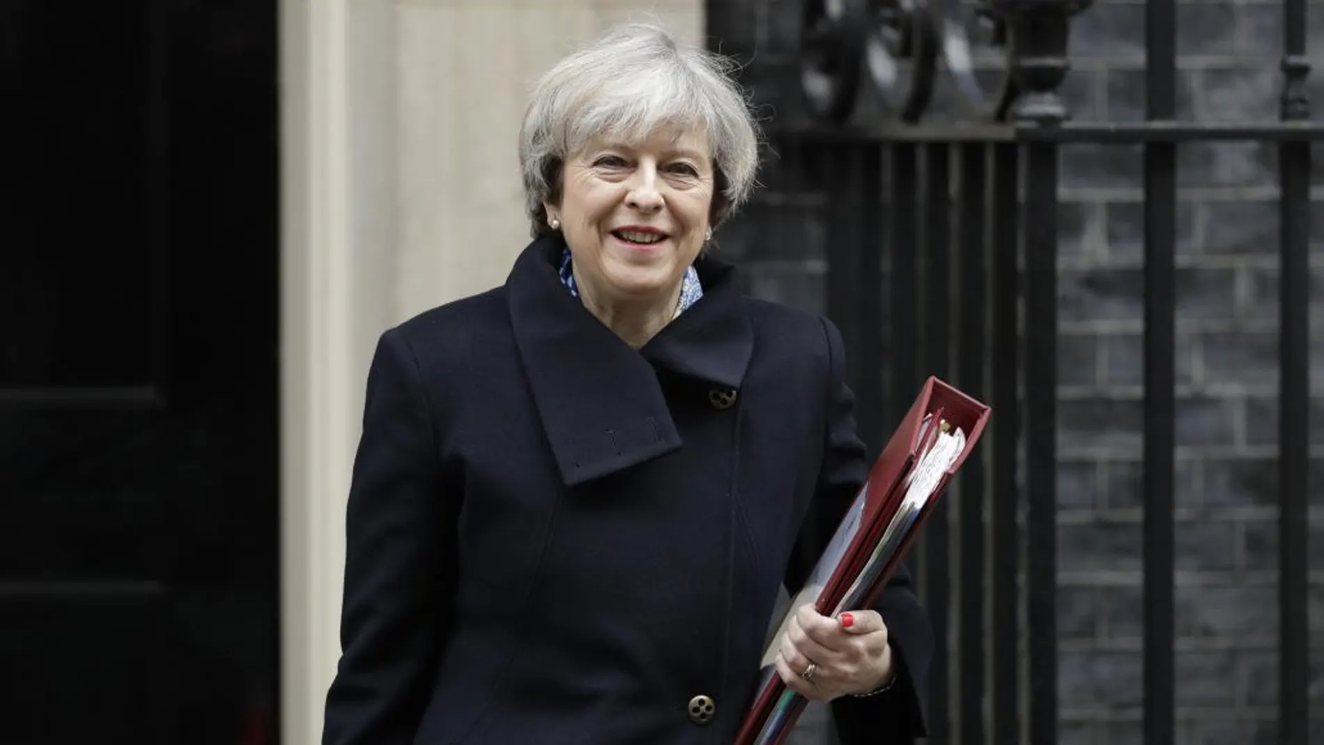 La primera ministra británica Theresa May.