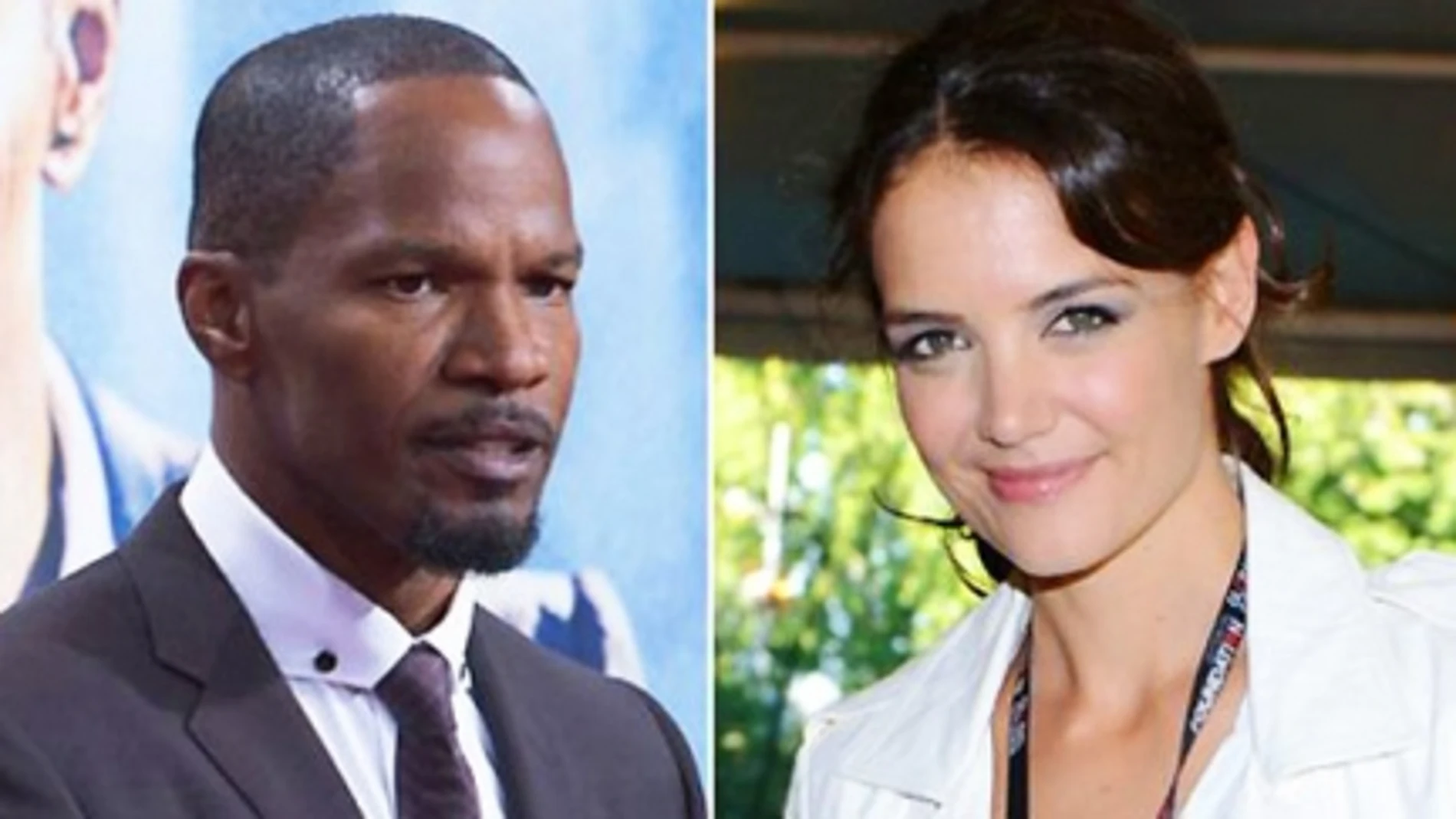 Katie Holmes y Jamie Foxx