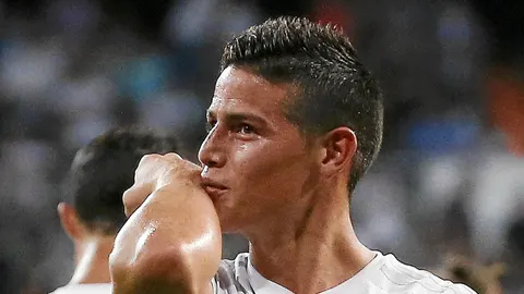 James Rodríguez fue el mejor del Real Madrid ante el Betis