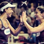 Marta Marrero y Alejandra Salazar