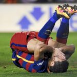 Luis Suárez, después de fallar el penalti de la pasada jornada en Vallecas