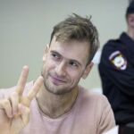 El activista ruso Piotr Verzilov, miembro del grupo Pussy Riot / Foto: Ap