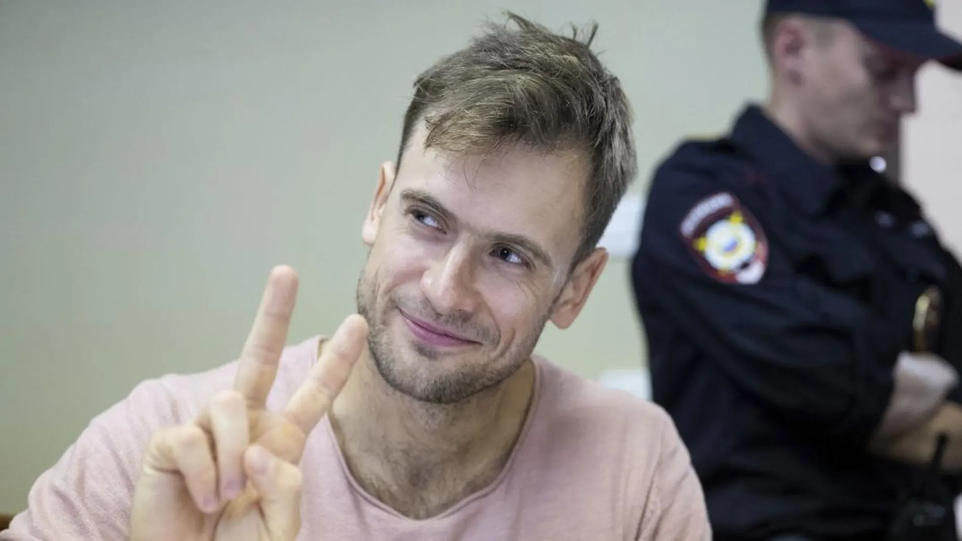 El activista ruso Piotr Verzilov, miembro del grupo Pussy Riot / Foto: Ap