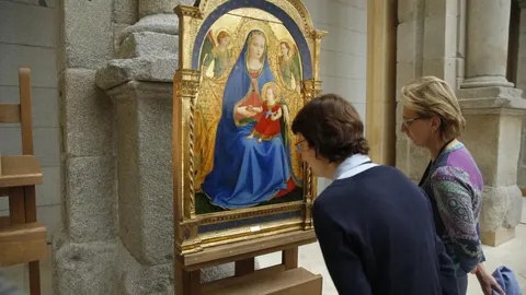Presentación de «La Virgen de la Granada» en el Prado