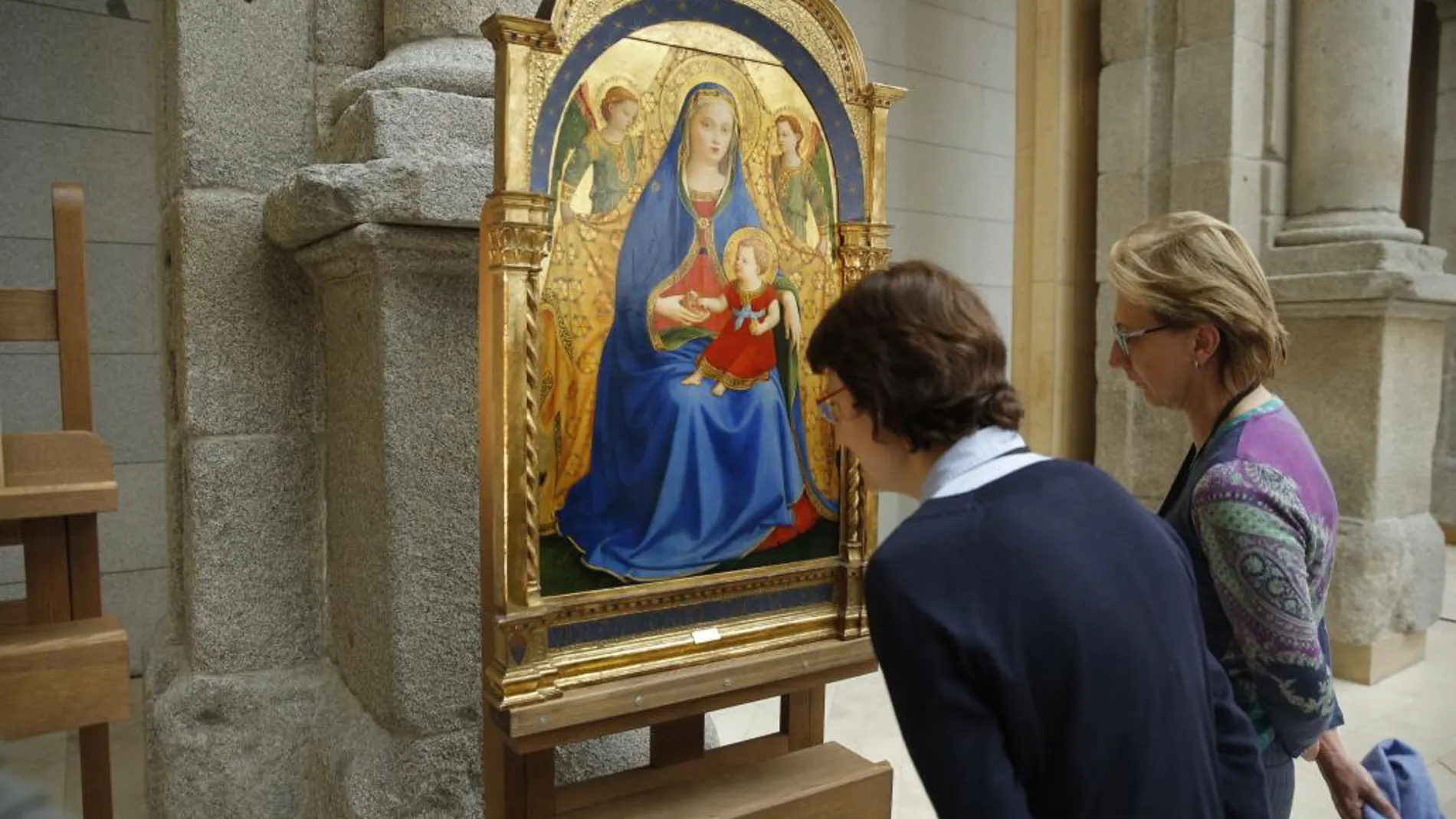 Presentación de «La Virgen de la Granada» en el Prado