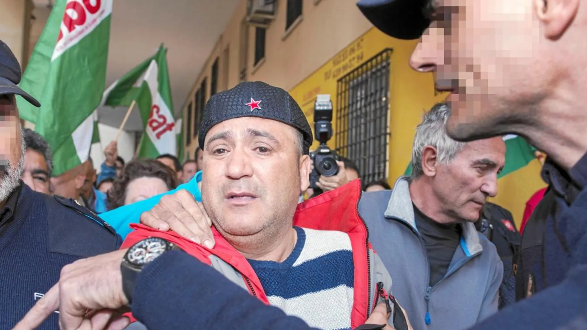 Andrés Bódalo ha sido condenado a tres años y medio de prisión por agredir a un policía