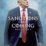 Imagen de la broma con la que Trump acompañó el anuncio de las sanciones / Reuters