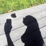 Silueta del pecho de Nuria Roca